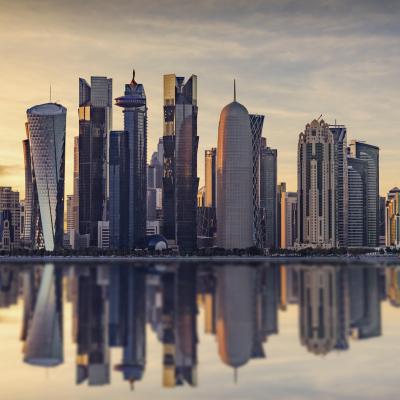 00113 Skyline Of Doha