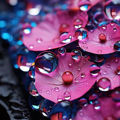 00185 Purple Drops