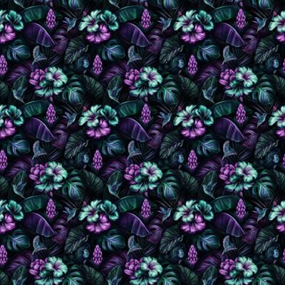 E022092 00 B Neon Hibiscus