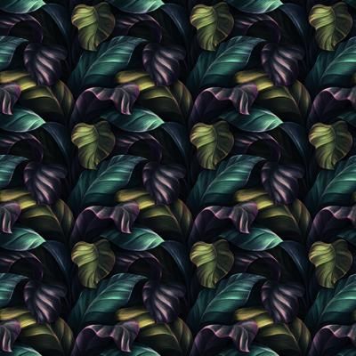 E022093 00 B Neon Leaves